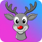 <b>Reindeer Dauber Icon</b> pack your sleigh and fly away with a Reindeer Dauber Icon