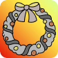 <b>Wreath Dauber Icon</b> spread some festive cheer with the Christmas Wreath dauber icon