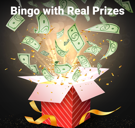 Bingo players in real prizes